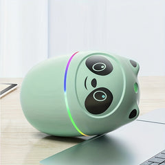 Panda Cool Mist Humidifier 7 Colors LED Light